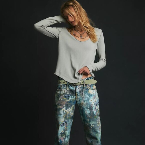 Heather Long Sleeve Top - Picture 1 of 4